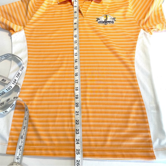 NWT: Page and Tuttle golf shirt, orange medium - Picture 8 of 12